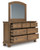 Feddinger - Medium Brown - Dresser and Mirror (PCB779B1) by Ashley