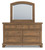 Feddinger - Medium Brown - Dresser and Mirror (PCB779B1) by Ashley