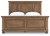 Feddinger - Medium Brown - King Panel Bed (PCB779B6) by Ashley