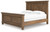 Feddinger - Medium Brown - King Panel Bed (PCB779B6) by Ashley