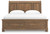 Feddinger - Medium Brown - King Storage Sleigh Bed (PCB779B8) by Ashley