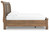 Feddinger - Medium Brown - King Storage Sleigh Bed (PCB779B8) by Ashley