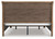 Feddinger - Medium Brown - King Storage Sleigh Bed (PCB779B8) by Ashley