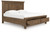 Feddinger - Medium Brown - King Panel Storage Bed (PCB779B12) by Ashley