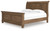 Feddinger - Medium Brown - King Sleigh Bed (PCB779B15) by Ashley