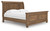 Feddinger - Medium Brown - King Sleigh Bed (PCB779B15) by Ashley