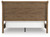 Feddinger - Medium Brown - California King Sleigh Bed (PCB779B16) by Ashley