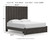 Fraluna - Charcoal - King Panel Storage Bed (PCB3370B9) by Ashley
