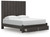 Fraluna - Charcoal - King Panel Storage Bed (PCB3370B9) by Ashley
