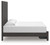 Fraluna - Charcoal - King Panel Storage Bed (PCB3370B9) by Ashley