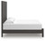 Fraluna - Charcoal - King Panel Bed (PCB3370B8) by Ashley