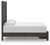 Fraluna - Charcoal - Queen Panel Storage Bed (PCB3370B4) by Ashley