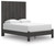Fraluna - Charcoal - Queen Panel Bed (PCB3370B2) by Ashley
