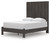 Fraluna - Charcoal - Queen Panel Bed (PCB3370B2) by Ashley