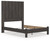 Fraluna - Charcoal - Queen Panel Bed (PCB3370B2) by Ashley