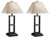 Deidra - Black - Table Lamp (Set of 2) (L318924) by Ashley