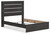 Hollivern - Dark Gray - Queen Panel Bed (PCB2108B2) by Ashley