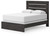 Hollivern - Dark Gray - Queen Panel Bed (PCB2108B2) by Ashley