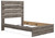 Graystorm - Brown Gray - Full Panel Bed (PCB2405B13) by Ashley