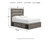 Graystorm - Brown Gray - Full Panel Bed with Storage (PCB2405B17) by Ashley