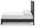 Hollivern - Dark Gray - Full Panel Storage Bed (PCB2108B15) by Ashley