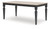 Brenkerton - Grayish Brown/Black - Dining Table (PCD591-25) by Ashley