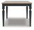 Brenkerton - Grayish Brown/Black - Dining Table (PCD591-25) by Ashley