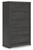 Fraluna - Charcoal - Chest of Drawers (PCB3370-46) by Ashley