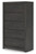 Fraluna - Charcoal - Chest of Drawers (PCB3370-46) by Ashley