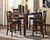 Bennox - Brown - Counter Height Dining Table and Bar Stools (Set of 5) (D384-223) by Ashley