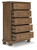 Feddinger - Medium Brown - Chest of Drawers (PCB779-46) by Ashley