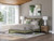 Chirason - Sage Green - Queen Upholstered Bed with Roll Slats (PCB3367-81) by Ashley