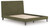 Chirason - Sage Green - Queen Upholstered Bed with Roll Slats (PCB3367-81) by Ashley