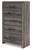 Graystorm - Brown Gray - Chest of Drawers (PCB2405-46) by Ashley