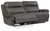 Austere - Gray - Reclining Sofa (3840181) by Ashley