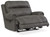 Austere - Gray - Oversized Recliner (3840152) by Ashley