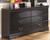 Huey Vineyard - Black - Dresser (B128-31) by Ashley