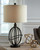 Manasa - Dark Brown - Table Lamp (L204164) by Ashley