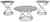 Hollynyx - Chrome Finish - Table (Set of 3) (T270-13) by Ashley