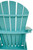 Sundown Treasure - Turquoise - Adirondack Chair (P012-898) by Ashley