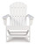 Sundown Treasure - White - Adirondack Chair (P011-898) by Ashley