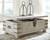 Carynhurst - White Wash Gray - Coffee Table with Lift Top (T757-9) by Ashley