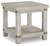 Carynhurst - White Wash Gray - End Table (T757-3) by Ashley