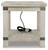 Carynhurst - White Wash Gray - End Table (T757-3) by Ashley