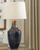 Evania - Indigo - Table Lamp (L207344) by Ashley