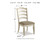 Realyn - Chipped White - Dining Chair (Set of 2) (D743-01) by Ashley