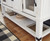 Valebeck - White/Brown - Dining Server (D546-60) by Ashley