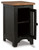 Valebeck - Black/Brown - Chairside End Table (T468-7) by Ashley