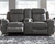 Jesolo - Dark Gray - Reclining Loveseat with Console (8670594) by Ashley