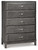 Caitbrook - Gray - Chest of Drawers (B476-46) by Ashley